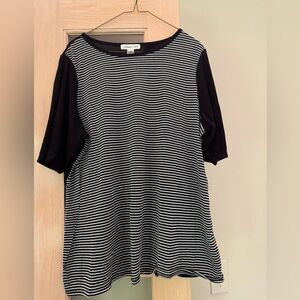 Coldwater Creek Polka Dot Patterned Top